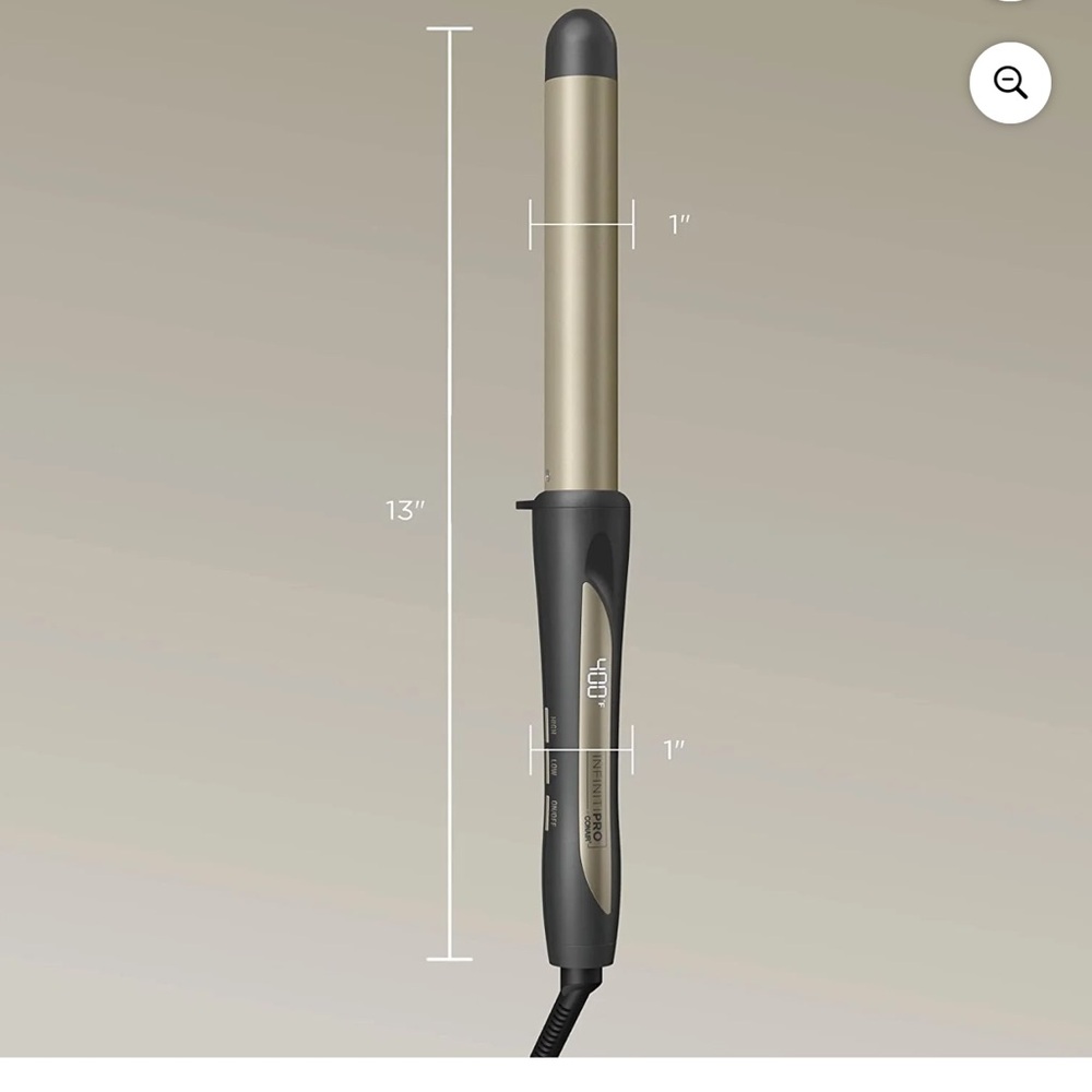 Conair 1" Tourmaline Ceramic Curling Wand CS1003
